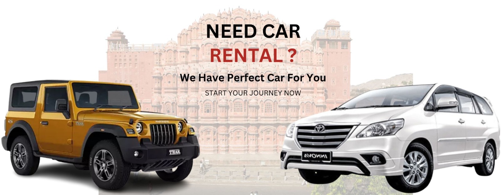 Jaipur Airport car rental